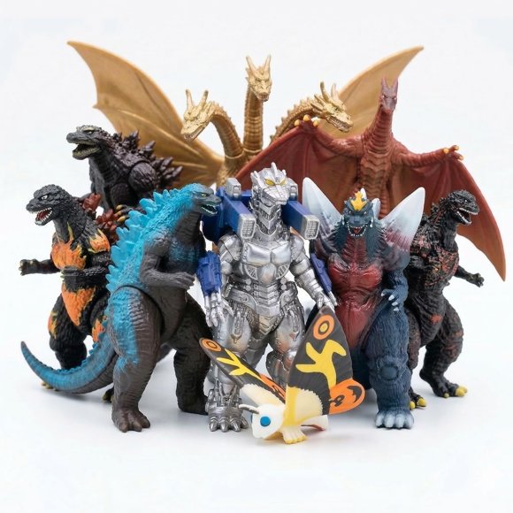JAYKENIXO 10 Figuras de Acción de Monstruos