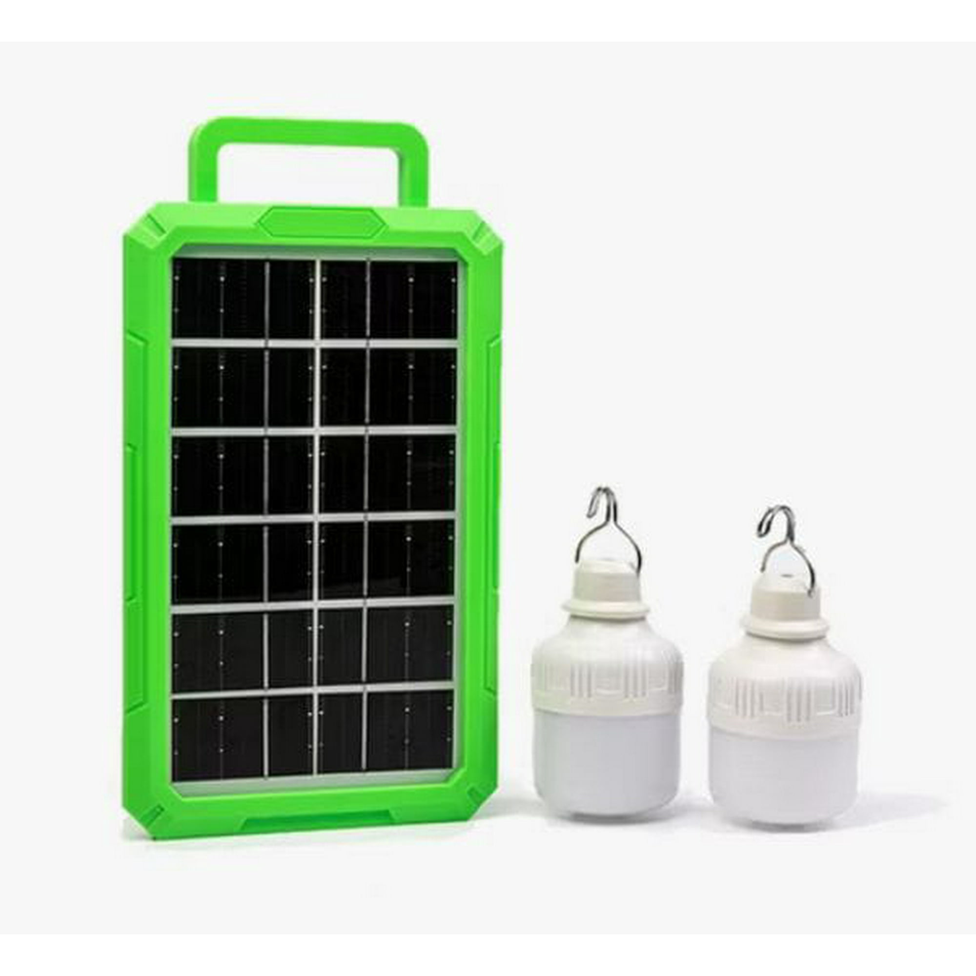 Casa Pagoda - Lámpara Solar Con Panel Fotovoltaico Radio Fm Luz De Emergencia