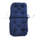 thumbnail image 1 of Cojín De Silla De Respaldo Alto Antideslizante Para Balcón, Comedor, Color Azul Marino, 1 of 5