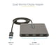 thumbnail image 2 of Adaptador USB 3.0 a HDMI cuádruple StarTech.com para Windows, 2 of 6