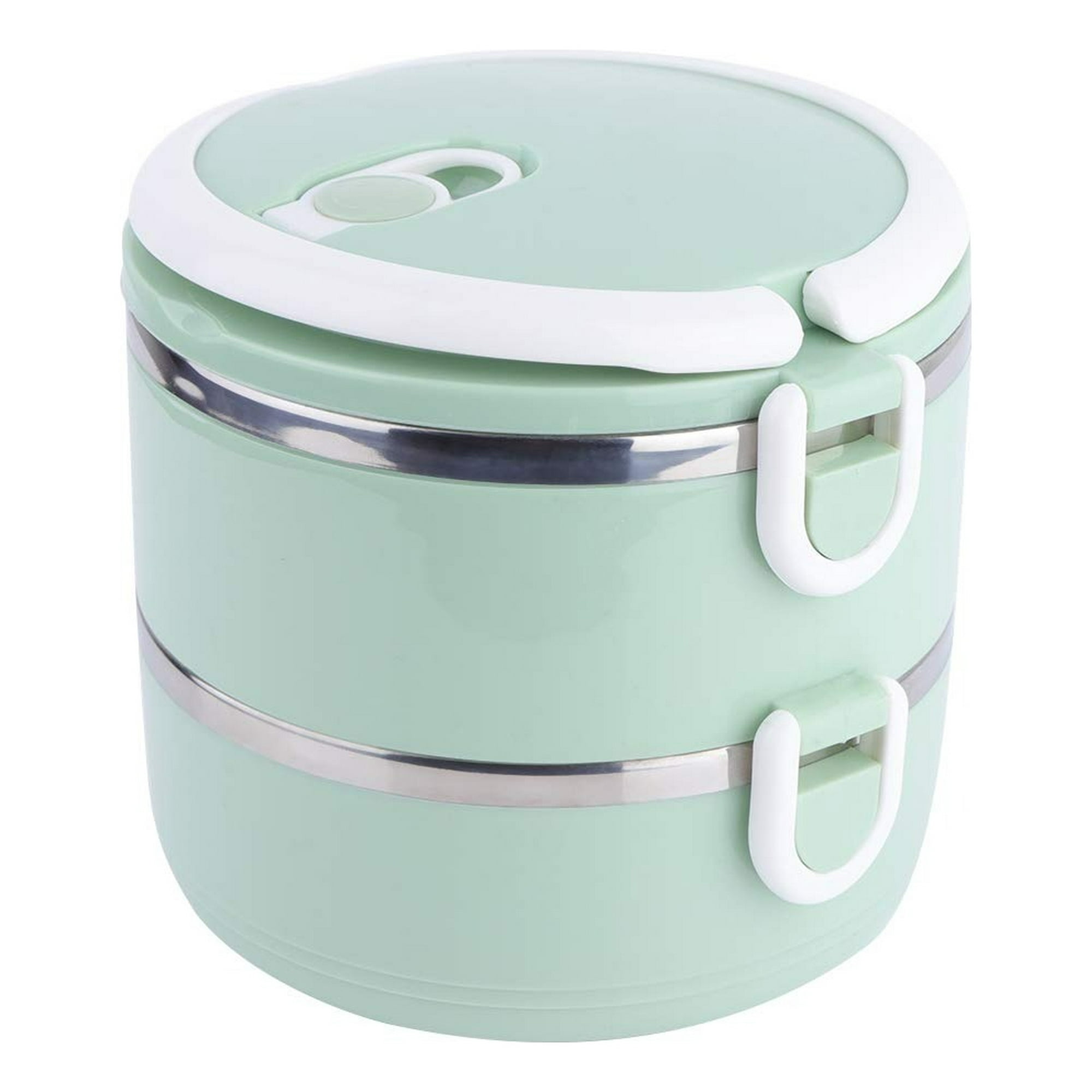 Genérico - Lonchera Doble Compartimiento Térmica Colores Comida Jhn