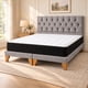 thumbnail image 1 of Cama Europea 2 Plazas Completa Base Dividida Capitoné Gris, 1 of 8