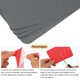 thumbnail image 3 of Uxcell 12 Pcs Parches para Ropa Reparación de Tela Parches para Planchar 4.13" x 2.95" para Ropa Gris Oscuro, 3 of 6