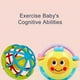thumbnail image 4 of Baby Soft Rubber Rattle Children Early Childhood Biting Bell Toy Bee Hand Bell Rattle Dumbbell Baby Toy 0-12 Months, 4 of 4