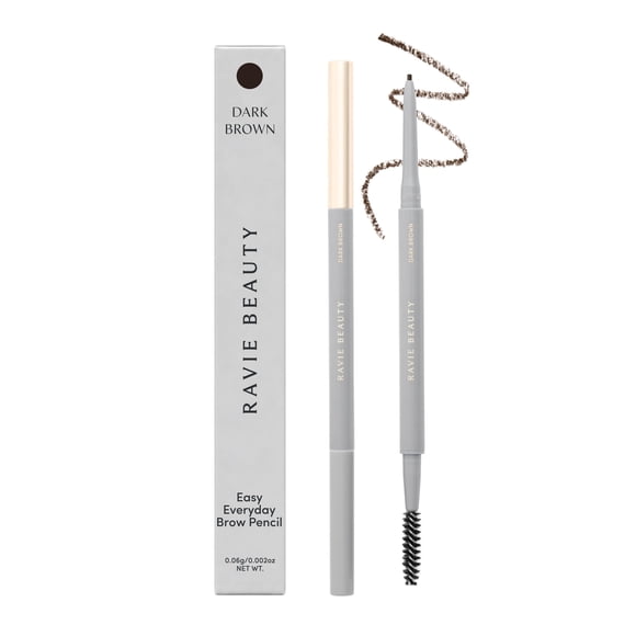 Lápiz para Cejas Ravie Beauty Marrón Oscuro