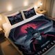 thumbnail image 1 of Dracula Gothic Castle Duvet Cover Set Digital Print AllSeason Comfort & Breathable, 1 of 1