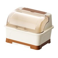 Magideal - Estante Para Secar Platos, Organizador De Vajilla, Ahorro De Espacio, Práctico Cuenco De Drenaje Extraíble Y Estante Para Platos Para El Hogar, Taza Y M