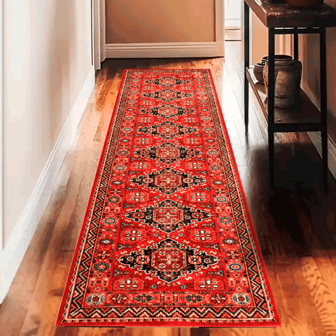 Bazhars - Alfombra Pasillo 080X240 Cm Kirman Osta 43 08 300