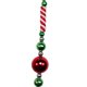 thumbnail image 2 of Abalorio de caramelo Garland Kurt Adler de 2,4 m con bolas rojas de plástico, 2 of 5