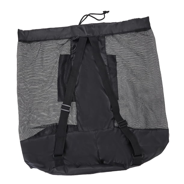 Bolsa de Malla para Balón de Fútbol, Bolsas con Cordón de Bolsillo de Malla con Correa para El Hombro, Bolsa de Transporte, Almacenamiento para Acceso 70cmx65cm