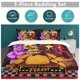 thumbnail image 5 of x262 Five Nights at Freddy's Bed Duvet Cover Microfiber Bedding Sets 3D Printed Lightweight 3 Piece Comforter Sets, 1 Duvet Cover And 2 Pillow Shams for Kids Boys Girls 79"x90" jn262, 5 of 5