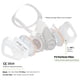 thumbnail image 2 of Filtros AirGearPro C-500 P3 para mascarilla respiratoria reutilizable, 2 of 7