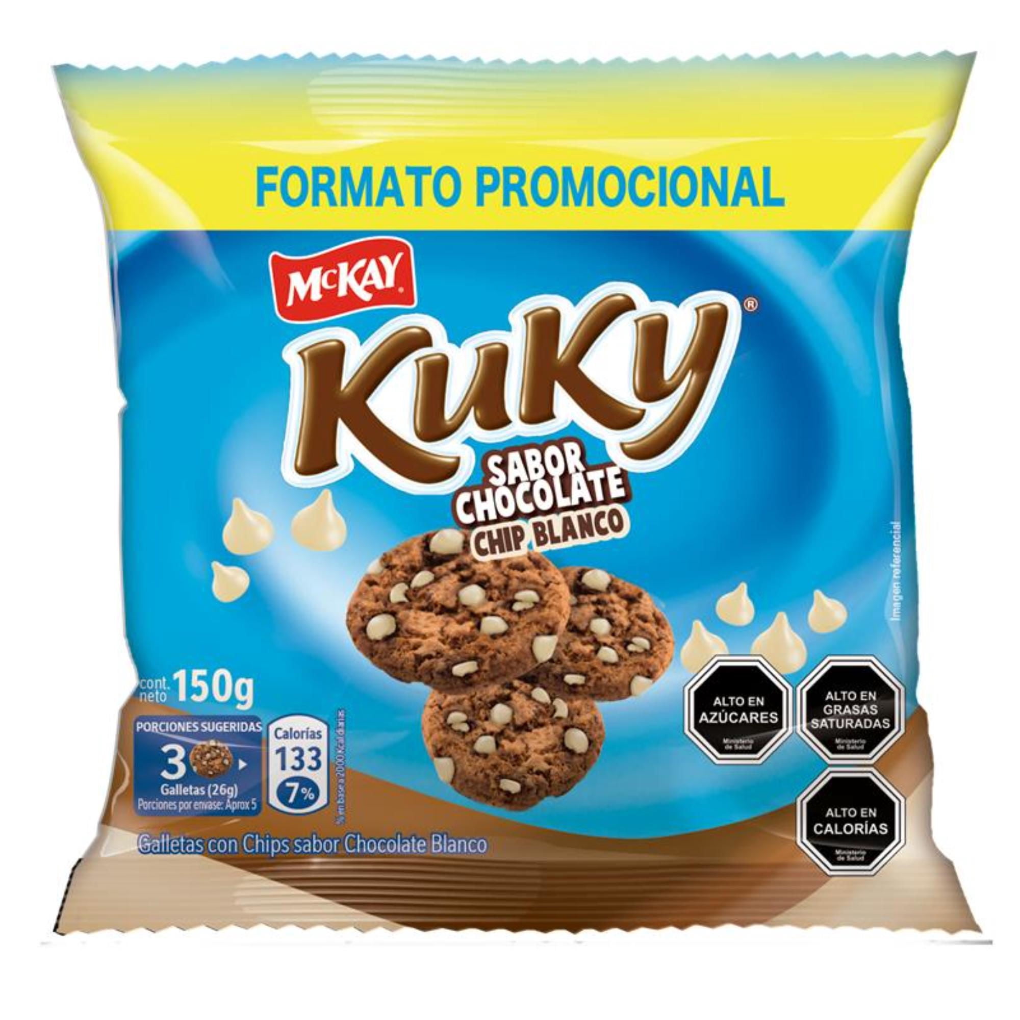 Galletas Chips Blanco 150 g McKay