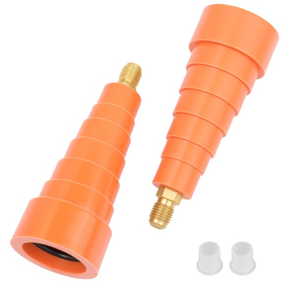 Bota de purga de nitrógeno Abode con O‑rings multi‑tamaño - 2 uds