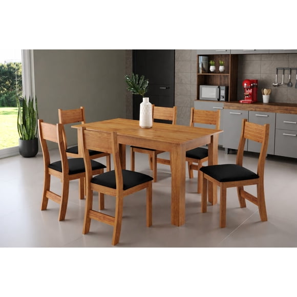 Comedor Violet 6 Sillas Mdp
