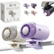 thumbnail image 1 of Ventilador clip coche pantalla LED 16°C semi enfriamiento USB recargable 360° 199 velocidades, 1 of 8