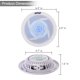 thumbnail image 3 of Altavoces marinos Pyle PLMRS53WL, 13 cm, 2 vías, 180 W, resistentes al agua, 3 of 7