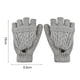 thumbnail image 4 of Guantes de punto de lana cálidos de invierno para mujer, convertibles, sin dedos, con funda para manoplas, 4 of 5