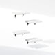 thumbnail image 5 of Repisas flotantes Furinno Tanna, juego de 4 para pared de baño, 5 of 6