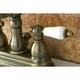 thumbnail image 2 of Grifo de baño Kingston Brass KB1603PL de latón envejecido, 2 of 8
