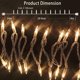 thumbnail image 2 of Luces navideñas HISHINY, 100 unidades, miniluces transparentes, 10 m, 2 of 6