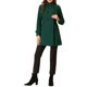 thumbnail image 2 of INSPIRE CHIC Abrigo de Mujer Doble Botonadura Largo Midi Cuello Alto Manga Larga Talla S Verde, 2 of 7