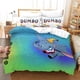 thumbnail image 1 of Anime Dumbo Bedding Set,Kids Boys Cartoon Duvet Cover Set,Lovely Dumbo Quilt Cover Pillowcase Single Twin Full Size Bed Sheets, 1 of 5