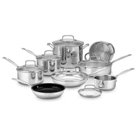 Juego De Utensilios De Cocina Cuisinart Chef'S Classic De Acero Inoxidable, 14 Piezas