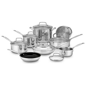 Juego De Utensilios De Cocina Cuisinart Chef'S Classic De Acero Inoxidable, 14 Piezas