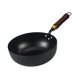 thumbnail image 2 of Wok De Gas Antiadherente Con Gancho Para Colgar Ollas Saltear Universal Mango De Madera Wok Sartén Diámetro 24 Cm, 2 of 5