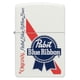 thumbnail image 2 of Encendedor Pabst Blue Ribbon Blanco Mate De Bolsillo, 2 of 6