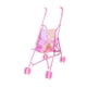 thumbnail image 1 of Cochecito De Bebé De Juguete Rosa, Suministros, Juguete Interactivo De Moda Para Niñas Pequeñas, Altura 36 Cm, 1 of 5