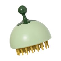 Magideal - Cepillo Para Champú Para El Cabello, Depurador De Mano Para Cabelludo Para Cabello Húmedo Y Seco, Cepillo De Para Mujeres, Hombres Y , Verde