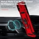 thumbnail image 5 of Estuche GANGXUN para iPhone Xs Max, soporte giratorio 360°, estilo mecánico y magnético, 5 of 5