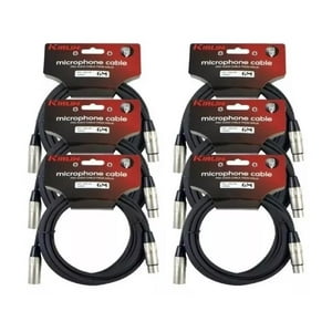 Pack 6 Cable Microfono Serie C Xlr6M Kirlin Mpc6-280-6