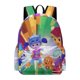 thumbnail image 1 of La Ciudad de Colorforms de Charlie-theme Backpack, Campus style schoolbag Bookbag with Adjustable Shoulder Straps And Large Zip Compartment, Unisex Travel Bags.42x30x15cm, 1 of 6