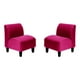 thumbnail image 1 of Set Poltrona Soft 1C Felpa 00 Burdeo, 1 of 5