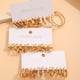 thumbnail image 4 of Elegant Minimalist Style: Golden Hoop Earrings with Faux Pearl Decor & Zinc Alloy Jewelry - Perfect Daily Wear Accessories, 4 of 4