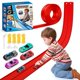 thumbnail image 1 of Pista de carreras flexible GUPORT de 15 pies con ventosas para niños de 3+, 1 of 7