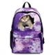thumbnail image 1 of Fashionable & Durable Starry Sky & Cat Print Backpack - Perfect for School, Travel & Commuting!, 1 of 5