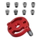 thumbnail image 4 of Kit de plantilla de espiga de autocentrado vertical, localizador de plantilla de orificio de broca, perforador para carpintería, muebles de bricolaje, Estilo A, 4 of 5