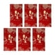 thumbnail image 2 of 6 Sobres Rojos Del Año Lunar Chino Hong Bao Para Festivales, Cumpleaños, Bodas, Estilo D, 2 of 3