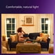 thumbnail image 3 of Bombillas LED A19 de Philips, 8 W (60 W), 2700 K, 800 lm, paquete de 4, 3 of 5