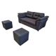thumbnail image 2 of Sofa 2 Cuerpos Barcelona +2 pouf, 2 of 3