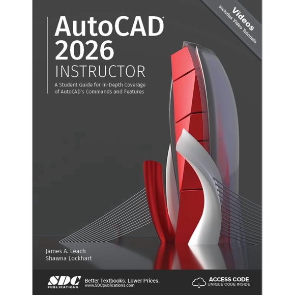 Libro SDC Publications AutoCAD 2026 Instructor