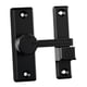 thumbnail image 5 of Protector De Pestillo De Puerta, Pestillo Abatible Universal Para Puerta, Oficina En Casa, Puerta Corredera De Granero, Color Negro, 5 of 5