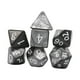 thumbnail image 3 of 7x Dados Acrílicos Juego De Mesa Bar Juguetes Accesorios Para El Aula D4 D8 D10 D12 D20 Negro, 3 of 5