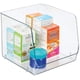 thumbnail image 4 of Cesta grande apilable de plástico para organizar alimentos, ideal para bebés y niños en la cocina, la despensa, la guardería, el dormitorio y la sala de juegos. Ideal para refrigerios, biberones y vas, 4 of 7