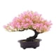 thumbnail image 4 of Árbol De Bonsái Artificial Árbol De Bonsái Falso Para Sala De Estar Patio Pantalla De Escritorio Rosa, 4 of 5