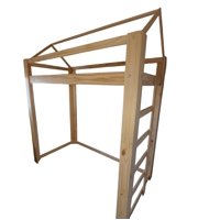 Myr - Cama Alta Con Casita 1 Plaza